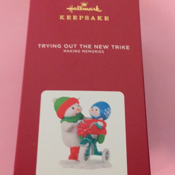 Hallmark Keepsake orn. Trying out the new trike - Picture 3 of 11